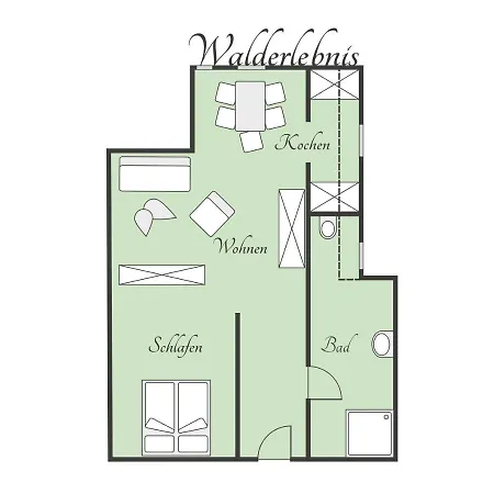 Daire Schloss Gross Luesewitz