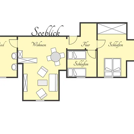 Schloss Gross Luesewitz Apartament